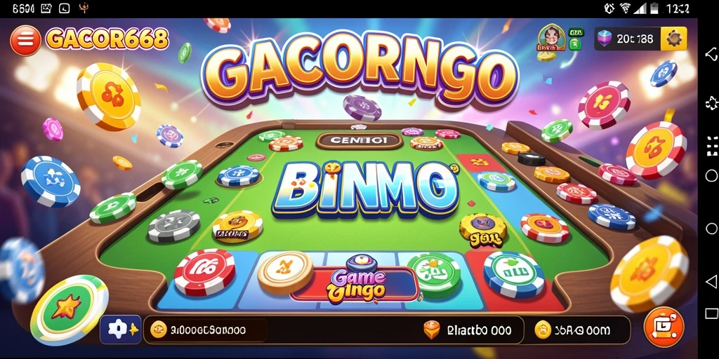 Screenshot GACOR668 menampilkan gameplay Bingo yang seru dan interaktif.
