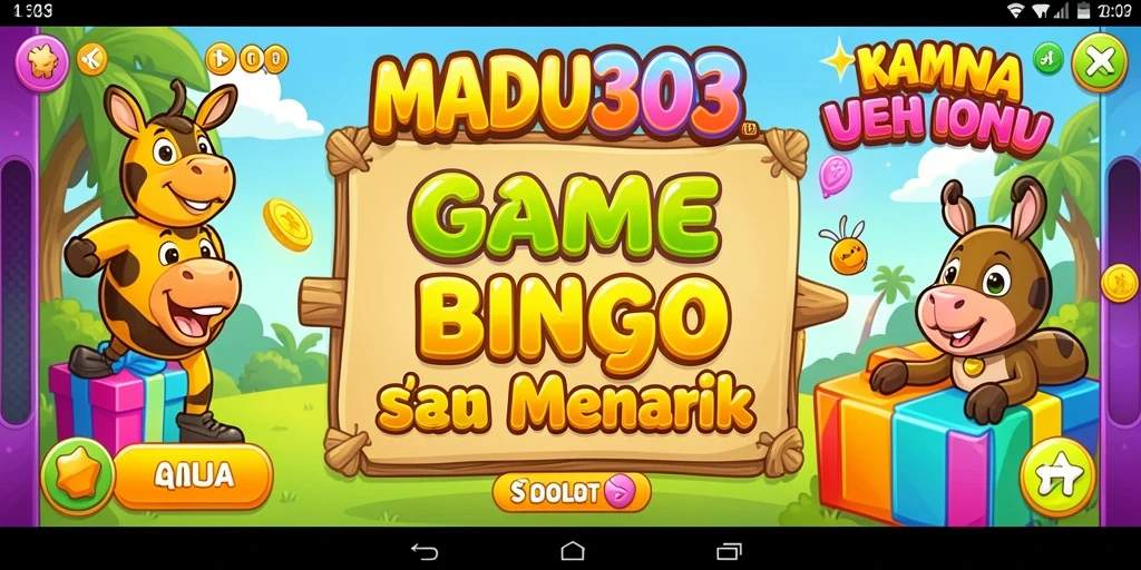 Tampilan gameplay MADU303 yang interaktif dan menarik.