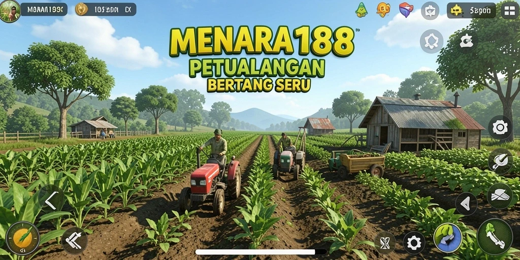 Screenshot MENARA188 menampilkan gameplay Farmers yang menarik dan interaktif.