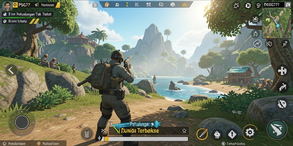 Gameplay menarik dalam dunia terbuka PSG77 menunjukkan kebebasan eksplorasi.